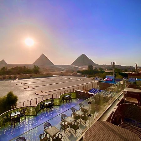 Tut Pyramids View Hotell Kafret el-Gabal Eksteriør bilde