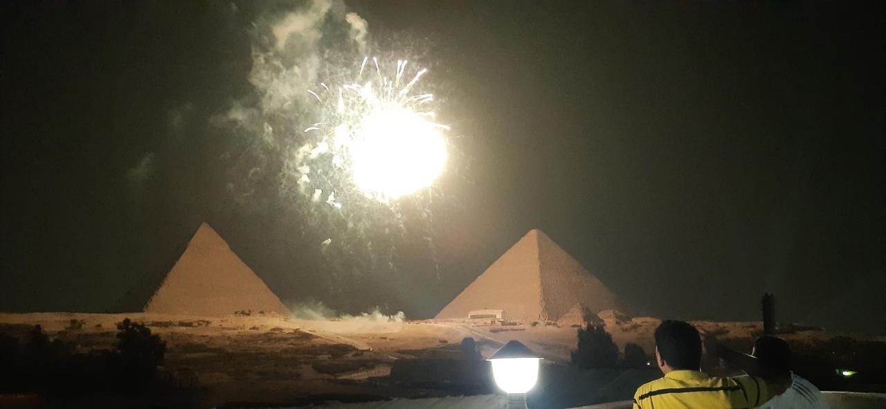 Tut Pyramids View Hotell Kafret el-Gabal Eksteriør bilde