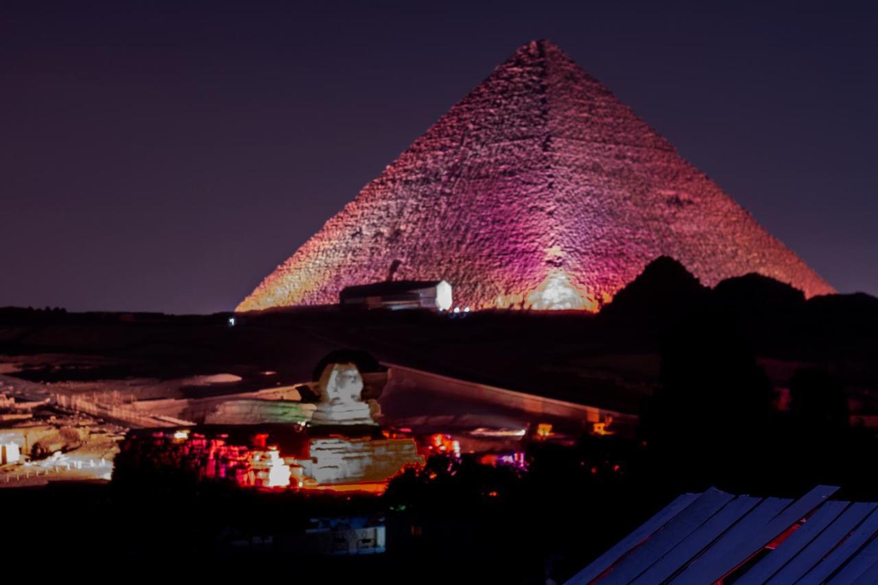 Tut Pyramids View Hotell Kafret el-Gabal Eksteriør bilde