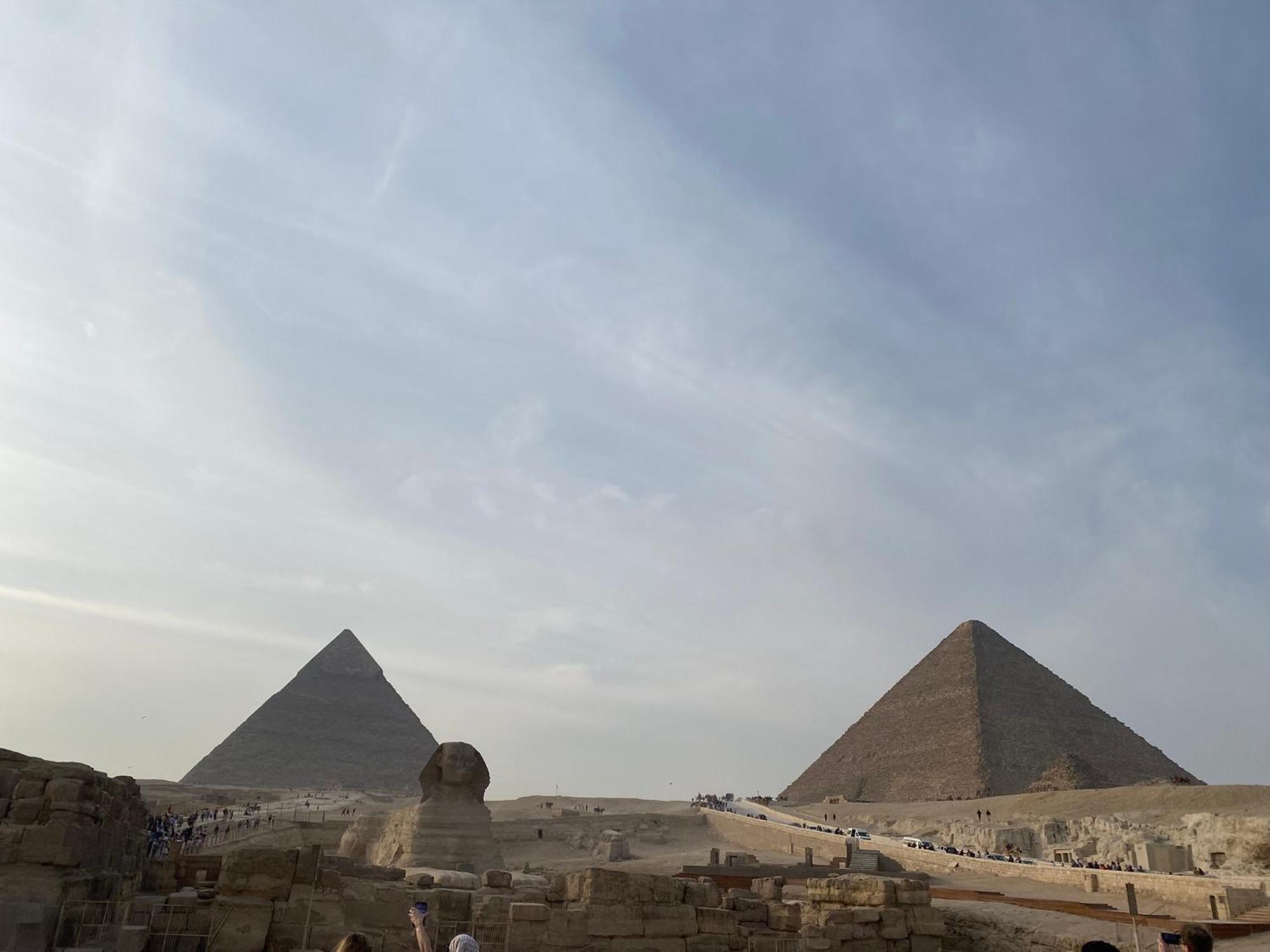 Tut Pyramids View Hotell Kafret el-Gabal Eksteriør bilde